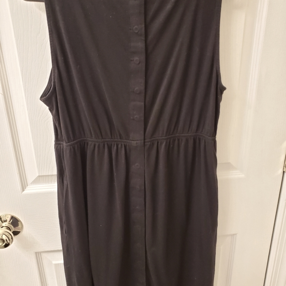 Motherhood Maternity - 3 in 1 Labor, Delivery, And Nursing Gown in Black, Size M